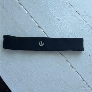 lululemon athletica Black Performance Headband
